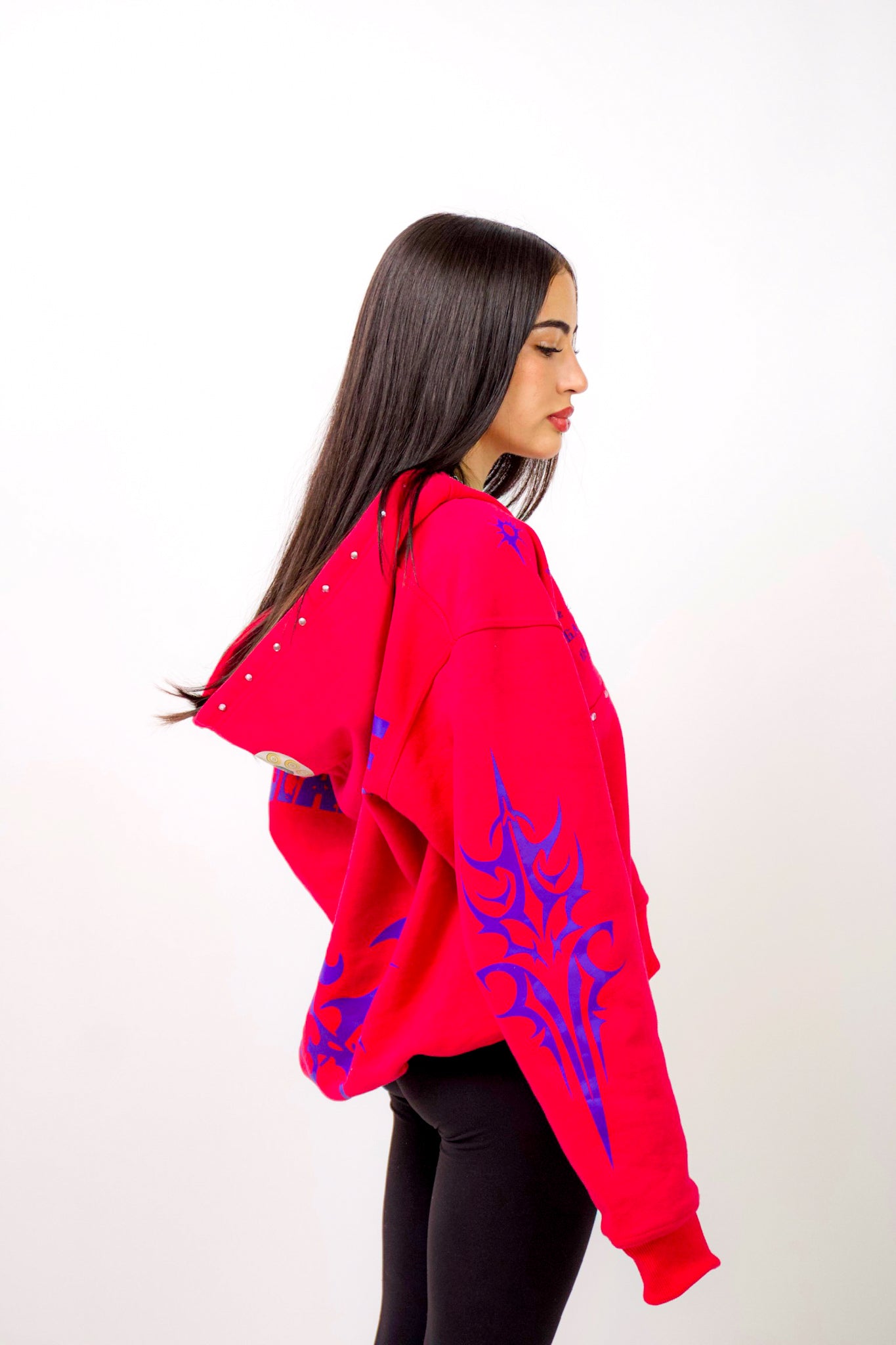 Pink Tribal Hoodie