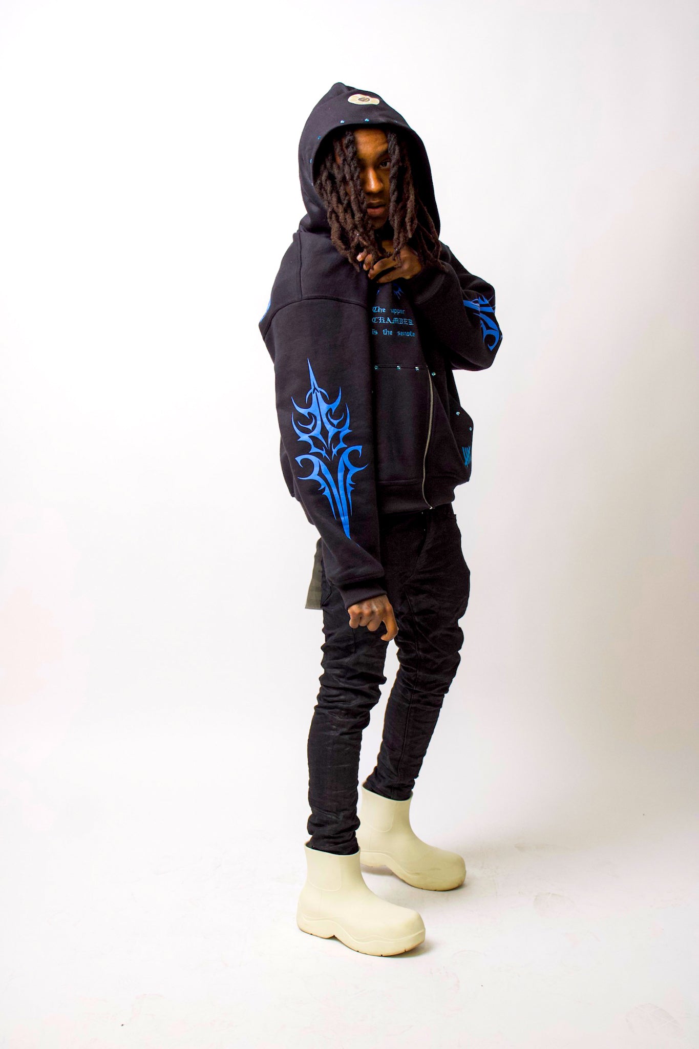 Black Tribal hoodie