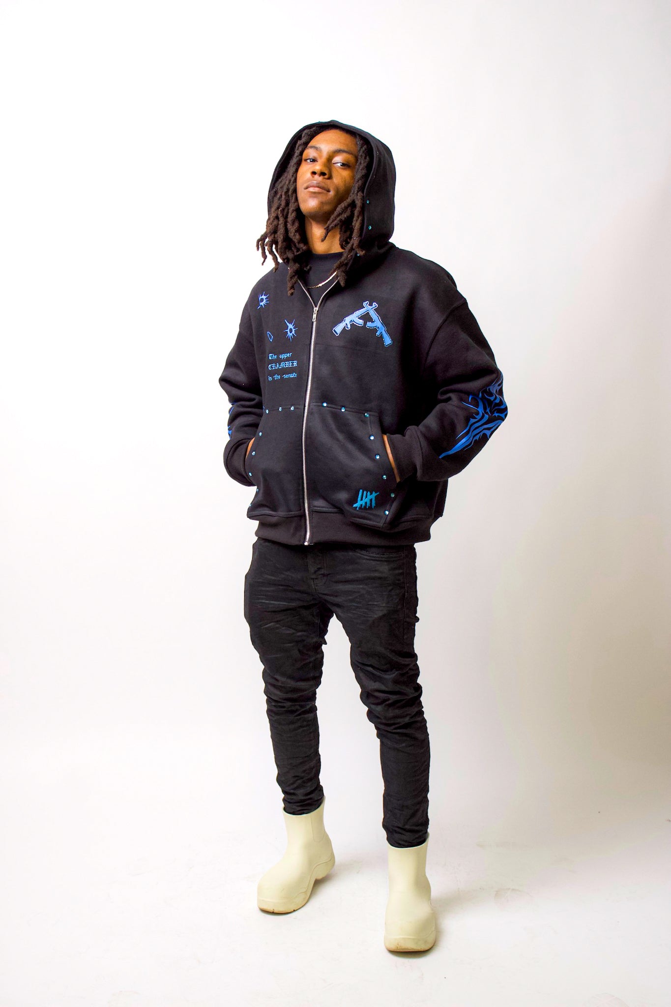 Black Tribal hoodie